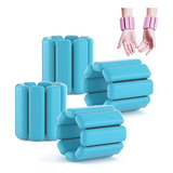 Pesas Para Muñecas Y Tobillos Ajustable Silicona Yoga 2 Par