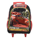 Mochila Cars Rayo Mcqueen Piston Cup Champion Ship 06 Con Ruedas Estampado Multicolor Primaria 113694 Ruz