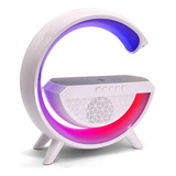 G Speaker Smart Station Luminária Caixa De Som C/ Carregador