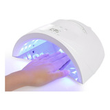 48w Led Uv Inalámbrico Uñas Lámpara Recargable Uñas Gel 