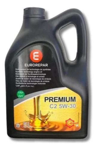 Aceite Sintético 5l 5w30 Diésel/gasolina Peugeot Renault