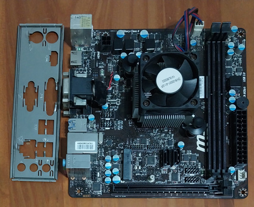 Motherboard Am1 Msi Am1i (ms-7865) + Amd Sempron 2650 Radeon