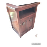 Mueble De Madera Antiguo Con  Puertas