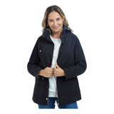 Chaqueta Mujer Ajustable Negro Fashion's Park