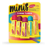 Carmex Pack X5 Balsamos Saborizados Minis De Cuidado Diario