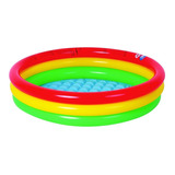 Piscina Inflable Niños 3 Aros 100x 22cm Sunclub