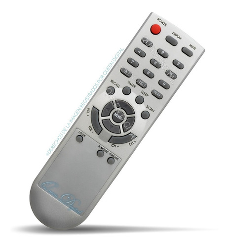 Control Remoto Para Tv Wins Howland Lynx Durabrand Watson