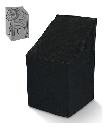 Capa Impermeável Para Cadeira 70x70x125/75cm