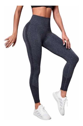 Leggings De Control De Abdomen, Levanta Cola Talla S Gris