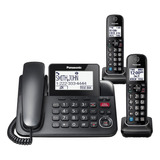 Telefono Panasonic Inalambrico Triple Bluetooth Calidad