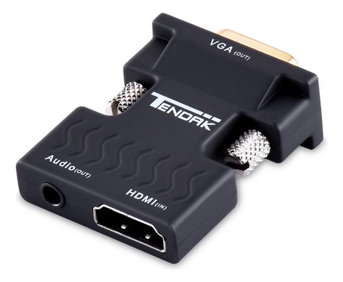 Tendak Active 1080p Hembra Hdmi A Vga Macho Adaptador Dongle