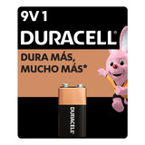 Duracell - Pila 9v Alcalina, Batería Cuadrada De Larga Durac