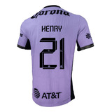 Jersey Henry #21 Playera Jugador 2023 Fútbol America,local