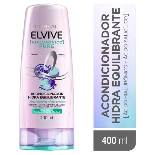 Acondicionador Hialuronico Pure Elvive L´oréal Paris 400 Ml