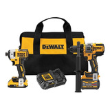 Kit Combinado Dewalt Flexvolt Advantage 20v Color Amarillo/negro 20v/60v