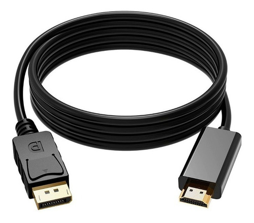 Cable Conversor Display Port A Hdmi 1080p 1.80m Audio Video