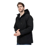 Chaqueta Termica Softshell Para Hombre - Gorro Desmontable