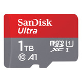 Cartão De Memória Micro Sd Sandisk 1tb Microsd Ultra 150mbs