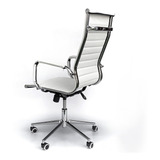 Sillon Ejecutivo Gerencial Eames Alto Aluminium Envio Gratis