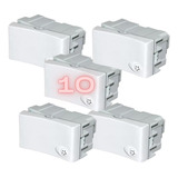 Modulo Punto Tecla Simple 10a Blanco Jeluz Verona Pack X 10u