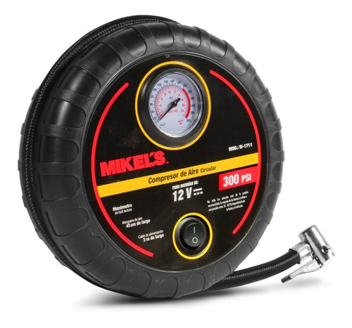 Mini Compresor De Aire 12v 250psi Mikels W-1711