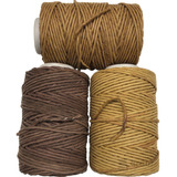 Oferta! Hilo De Algodon 4mm Colores Rusticos 1/2kg. Macrame!