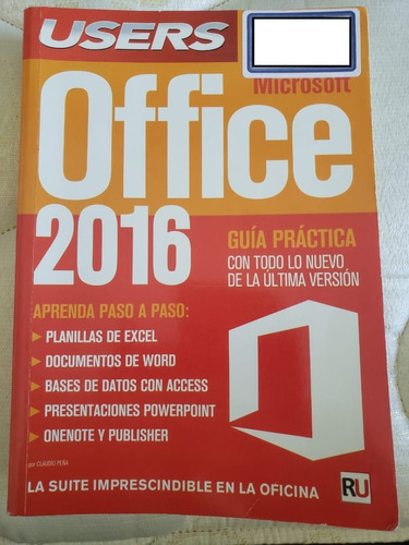 Libro Office 2016 De Claudio Pe/a