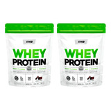 Suplemento En Polvo Star Nutrition  Star Nutrition Whey Protein Proteínas Sabor Cookies And Cream En Bolsa De 908ml Pack X 2 U