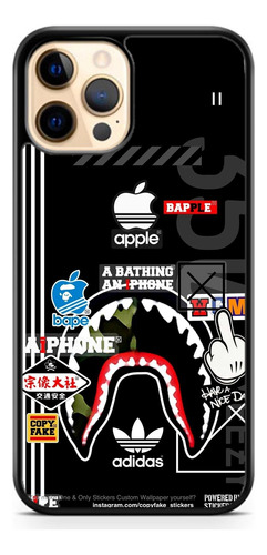 Funda Case Protector Hype Suprem Bape Para iPhone Mod3