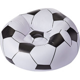 Sillon Inflable Pelota Futbol Puff Reforzado Palermo V Lopez