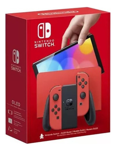 Consola Nintendo Switch Oled Mario Red