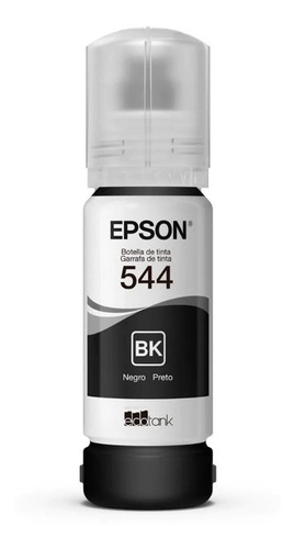 Botella Epson Ecotank T544 Negro 70ml, T544120-al
