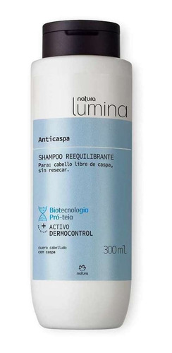 Shampoo Lumina Anticaspa Natura 300 Ml.