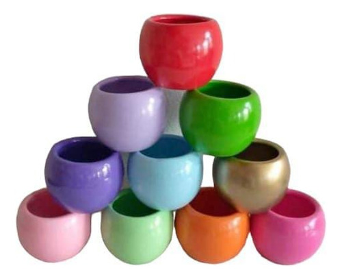 Matera De Ceramica Paquete  X 36 Unidades Colores Surtidos 