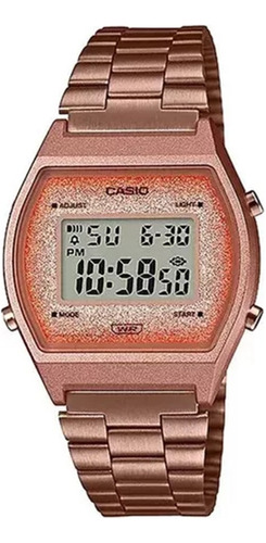 Relógio Casio Vintage Rose Com Glitter B640wcg-5df