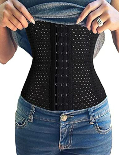 Corset Moldeador De Cintura Para Mujeres Con Varillas De Ace