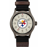 Reloj Hombre Timex Twzfstembyz Cuarzo Pulso Negro En Nylon