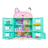 Casa De Muñecas Gabby Dollhouse 36200 Con Sonido Color Verde Claro