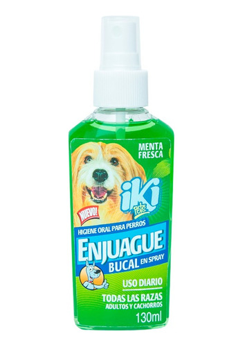 Enjuague Bucal Iki Perros 130ml - mL a $153