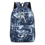 Mochila Cr7 Football Star De Tres Piezas