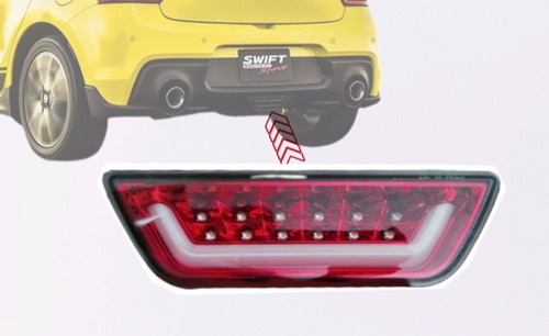 Stop Neblinero Swift Sport, Led Fondo Rojo 