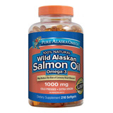 Óleo De Salmão Ômega 3 1000mg  Pure Alaska Omega 210 Cáps