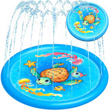 Splash Pad De Acuáticos Tortuga Marina Para Piscina 170 Cm