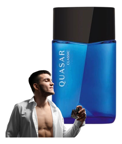 Perfume Masculino Boticário Quasar Classic Presente Para Homem 100ml