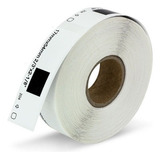 01 Rollo Etiquetas Inko Compatible Con Brother Dk1204 400et Color Blanco