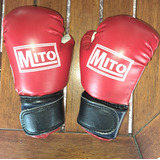 Guantes De Boxeo Mito 1 Par Rojo + 1 Par Negro)leer Descripc