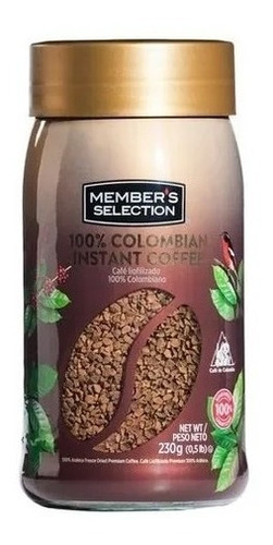 Café Liofilizado 100% Colombiano 230 G M - g a $152