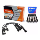 Kit Cables Y Bujias  Chevrolet Aveo  2009/2012  Apto Gnc