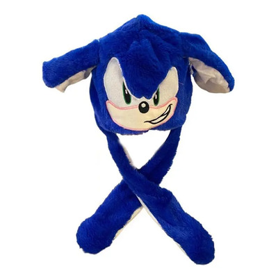 Gorro Gorra Sonic Para Niño Con Movimiento De Orejas | Envío gratis
