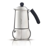 Cafetera Italiana Bialetti Class 6 Tazas Acero Inoxidable